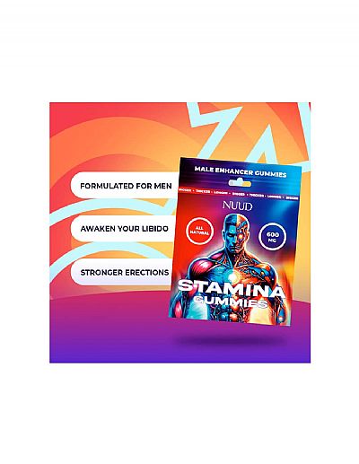Stamina Male Enhancer Gummies 600mg